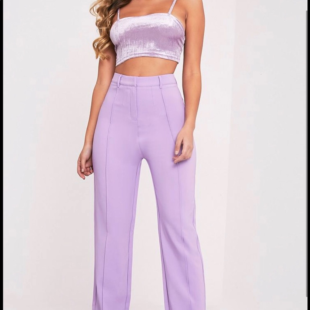 Pretty Little Thing Lilac Two piece set